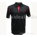 Polyester dry fit short sleeve custom golf shirt for men